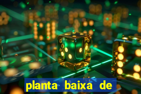 planta baixa de campo de futebol society